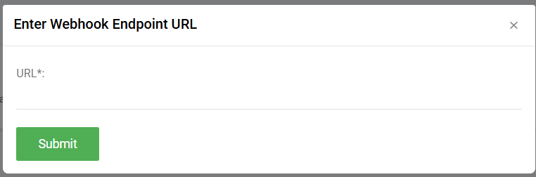 URL Entry Screenshot